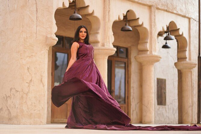 Dubai: Flying Dress with Photography and Exciting Dune Activities - Camel Moment and Those Desert Breaks