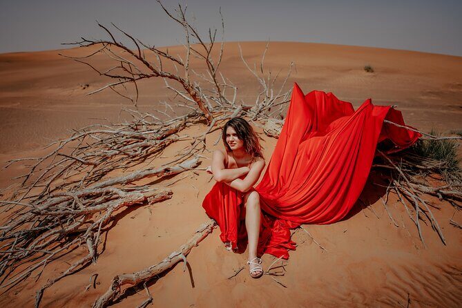 Dubai: Flying Dress with Photography and Exciting Dune Activities - Price and Value: $310 for Up to Four People