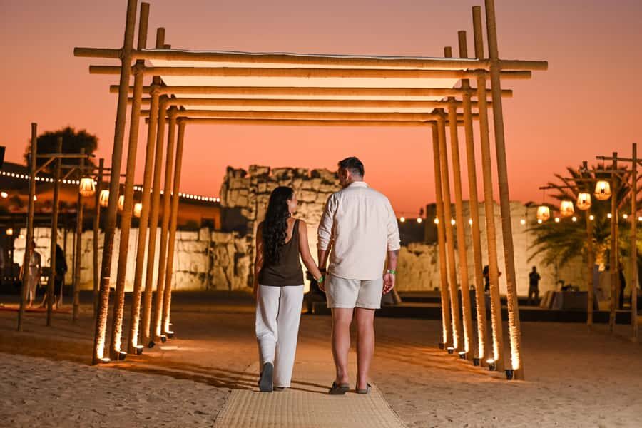 Dubai Fort Lisaili Desert: Quad, Buggy Ride & Free Souvenir - The Pre-Sunset Stage: Henna, Falcon Moments, Camel Ride, and Archery
