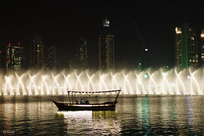Dubai Fountain Show Boat Lake Ride Ticket - Bridge Walk vs Boat Ride on Burj Lake: Choose Your Viewing Style