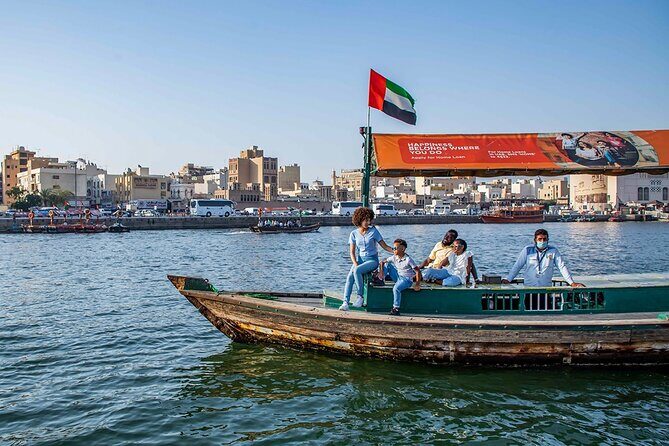 Dubai Full-Day City Tour: Souk, Palm Monorail, Abra Ride & Mosque - Key highlights at a glance