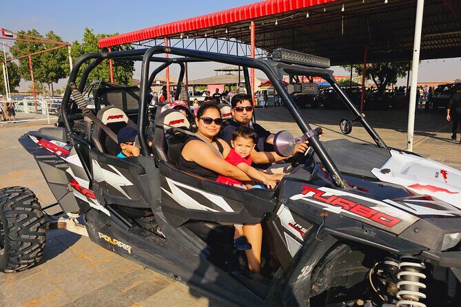 Dubai Full-Day Desert Safari Experience with Live BBQ Dinner - Camel ride and sandboarding: included fun, different vibes