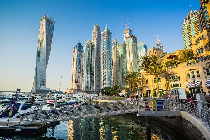 Dubai Full-Day Spanish Language Tour - City of Contrasts - Al Farooq Mosque Photo Stop to Burj Al Arab Sail Moment