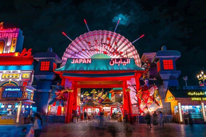 Dubai Global Village Entry Ticket - Rides, concerts, and family fun: how to plan a 6 to 7 hour night