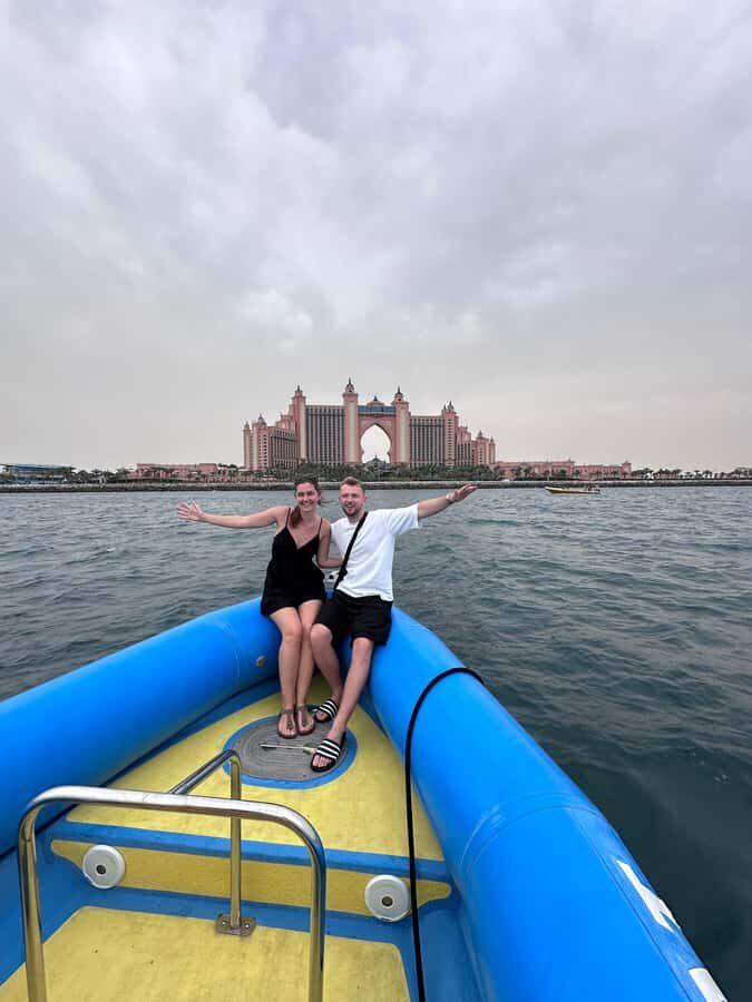 Dubai: Guided Speedboat Tour with City Sights & Ice Cream. - Stop 1: Burj Al Arab photo stop up close