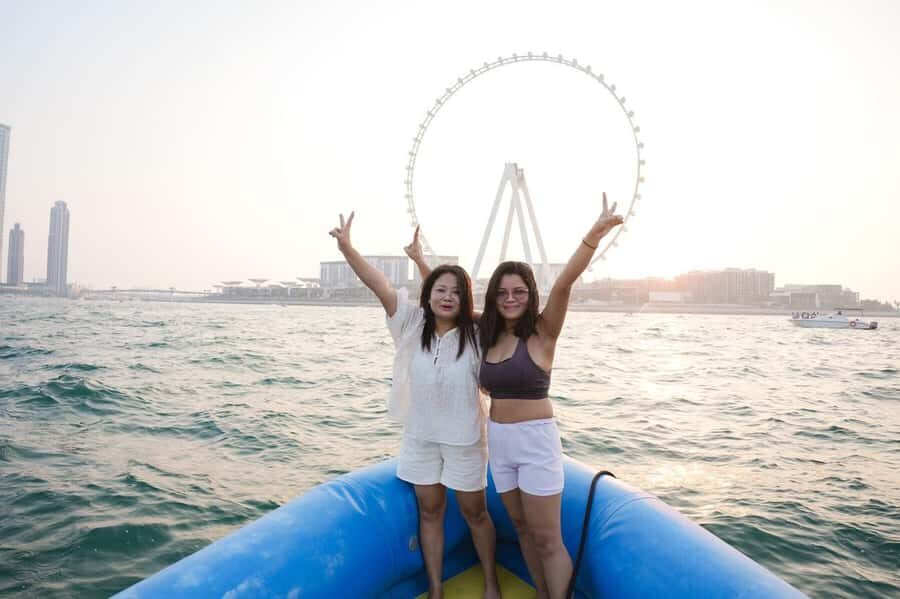 Dubai: Guided Speedboat Tour with City Sights & Ice Cream. - Guides, captains, and the small-group feel