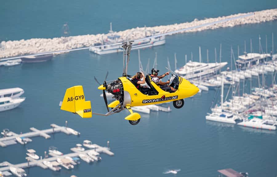Dubai: Gyrocopter Introductory Flight - Price and What $326 Buys You in the Real World