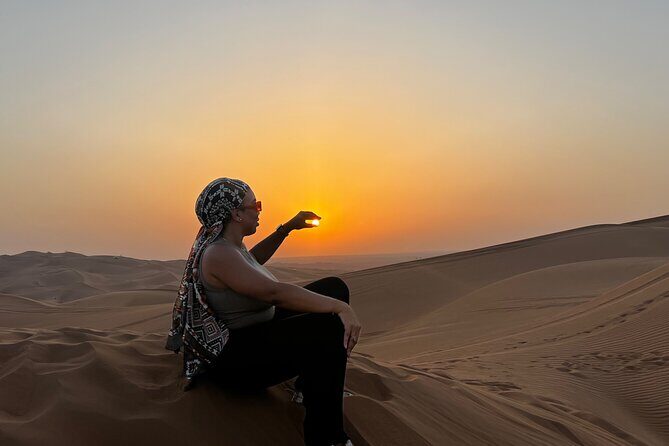 Dubai: Half-Day Desert Safari ,Camels & Sunset - Dune bashing in a 4WD: the adrenaline portion