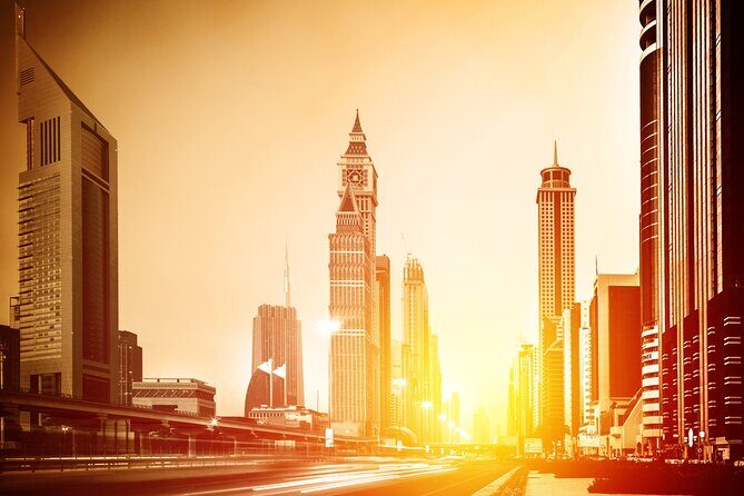 Dubai Half Day Morning City Tour - Dubai Frame: the glass-bridge angle that sells the contrast