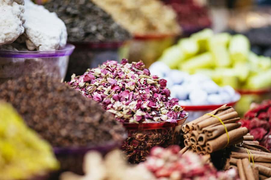 Dubai: Half-Day Street Food Tour - Lebanese stop: coals, homos, tabouleh, and fattouch