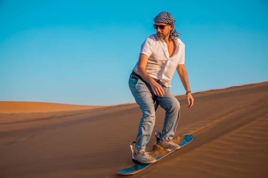 Dubai: Helicopter Ride, Desert Safari, Camels & Refreshments - The AC Tent Welcome: Arabic Drinks Before the Sand
