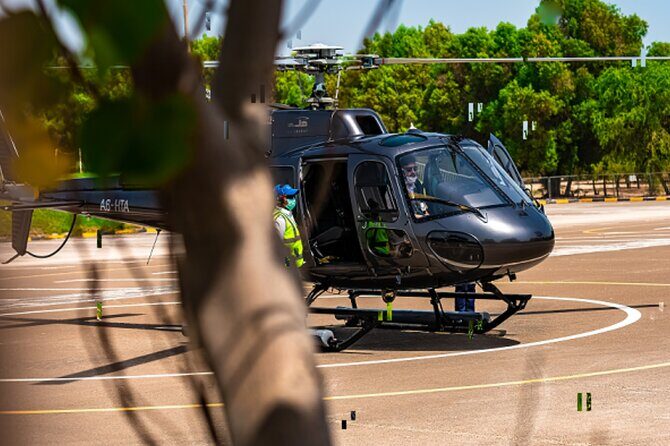 Dubai Helicopter Tour with Optional Private Hotel Transfers - Check-in, safety briefing, and the tight timing