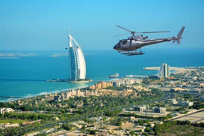 Dubai Helicopter Tour with Optional Private Hotel Transfers - Flight options: 12, 17, or 22 minutes