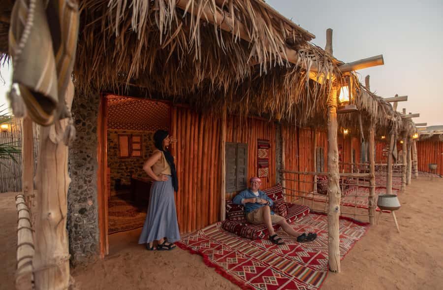 Dubai: Heritage Desert Safari wtih Overnight and Breakfast - Bedouin camp culture: henna, music, bread, and coffee