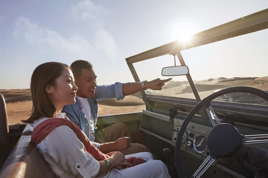 Dubai: Heritage Desert Safari wtih Overnight and Breakfast - Dinner under the stars (and what kind of meal it is)
