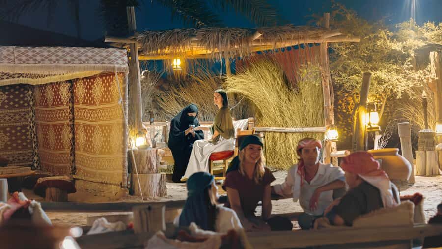 Dubai: Heritage Desert Safari wtih Overnight and Breakfast - Gourmet breakfast: smoked salmon, eggs Benedict, and caviar