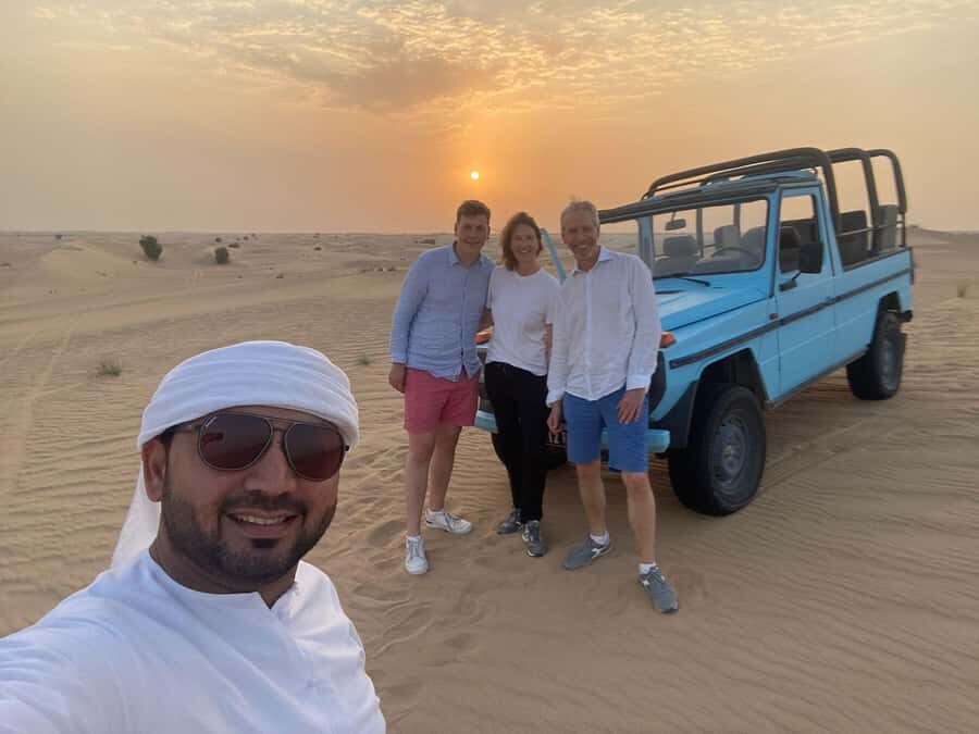 Dubai: Heritage Safari, Camel Ride & Al Marmoom Oasis Dinner - Stargazing with a telescope: the calm ending