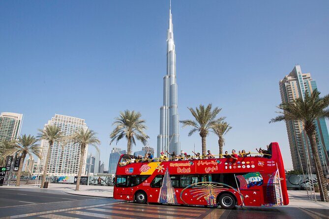 Dubai HOHO Bus Tour, Dhow Cruise & Lost Chambers Aquarium Options - Sunset and Night Tour: not hop-on hop-off, but a nice plan for the evening