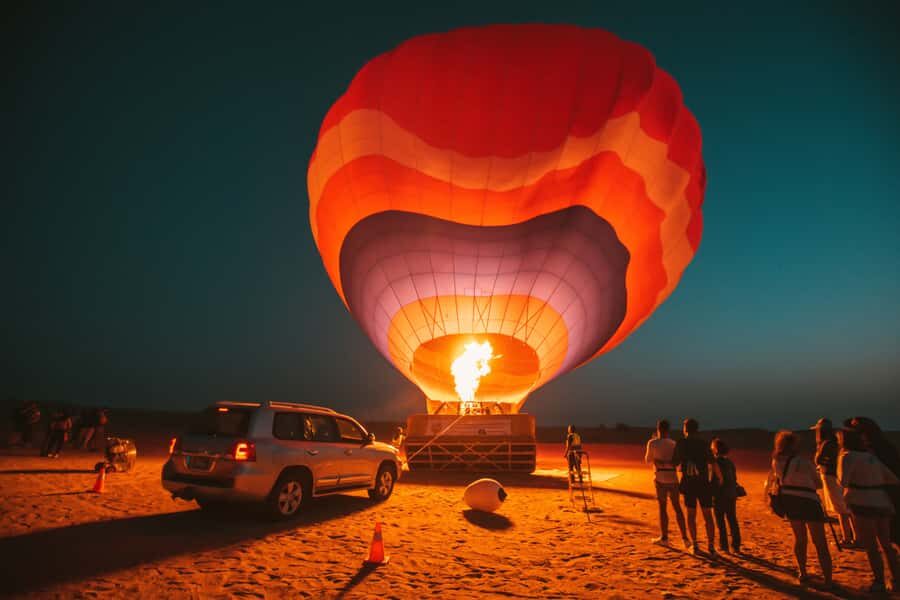 Dubai: Hot Air Balloon, Desert Safari, and Quad Biking Tour - From hotel pickup to Margham Desert: the early-morning rhythm