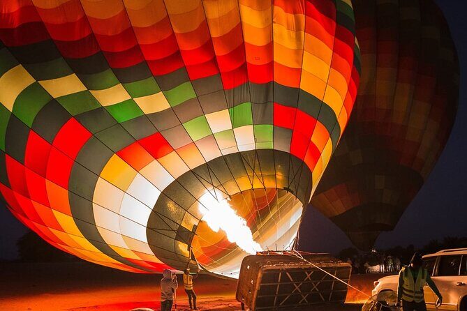 Dubai Hot Air Balloon Ride with Breakfast, Falconry & Camel Ride - Price and Logistics: what $313 buys you