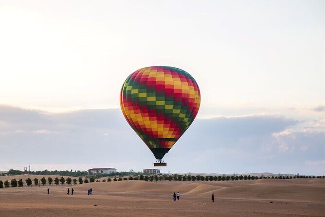 Dubai Hot Air Balloon Ride with Breakfast, Falconry & Camel Ride - Dubai Desert Conservation Reserve: sky views with a nature angle