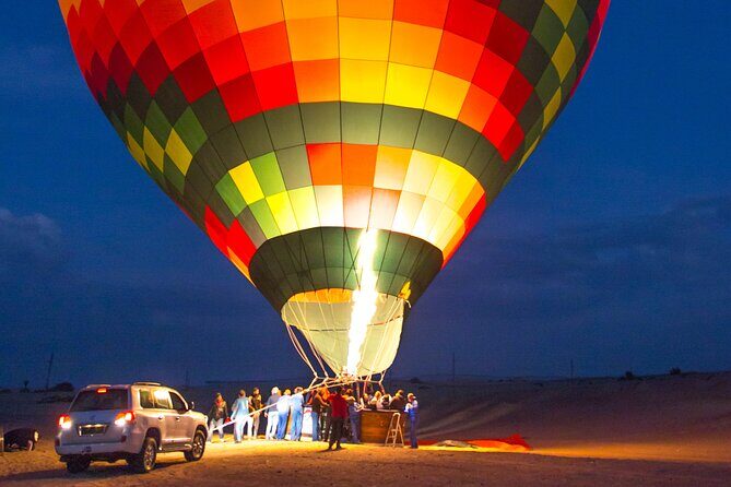 Dubai Hot Air Balloon Ride with Breakfast, Falconry & Camel Ride - Views are the main event, but the certificate is the side win