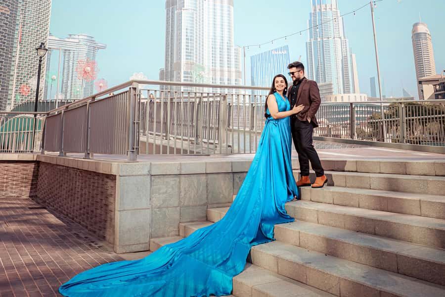 Dubai: Iconic Burj Khalifa Pre-Wedding Photoshoot - Optional Night Shoot: When the Second Session Is Worth It
