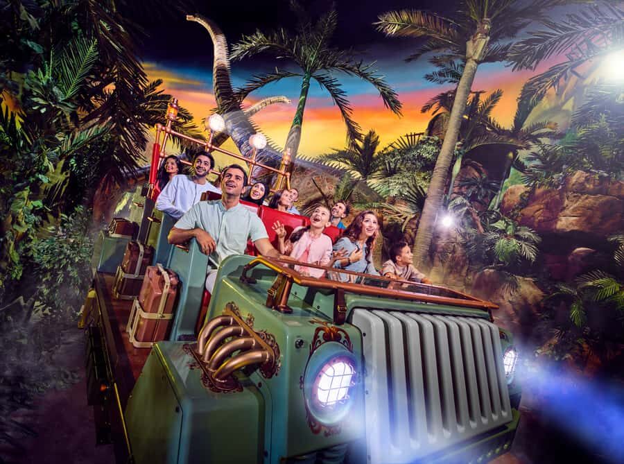 Dubai: IMG Worlds of Adventure Entrance Ticket - Mapping the Park: Cartoon Network, Marvel, and Four In-House Realms