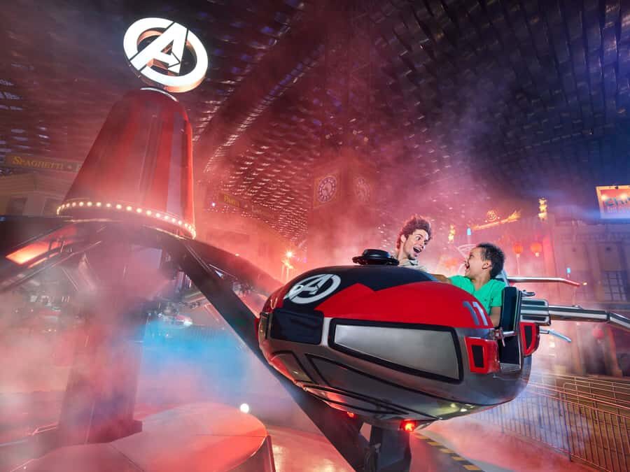 Dubai: IMG Worlds of Adventure Entrance Ticket - Food, Lockers, Photos, and On-Site Extras