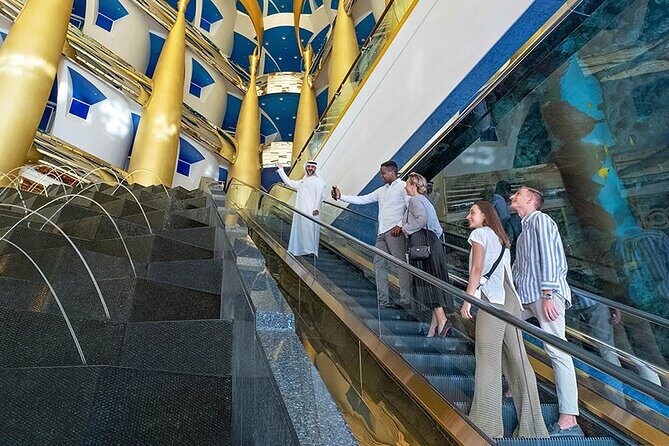 Dubai Inside Burj Al Arab Tour Including Food and Transfer Option - Views, photography limits, and that controlled-opulence feeling