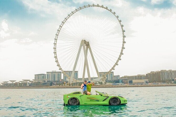 Dubai Jet Car Experience with Optional Transfers - Entering Dubai Marina for Your Jet Car Kickoff