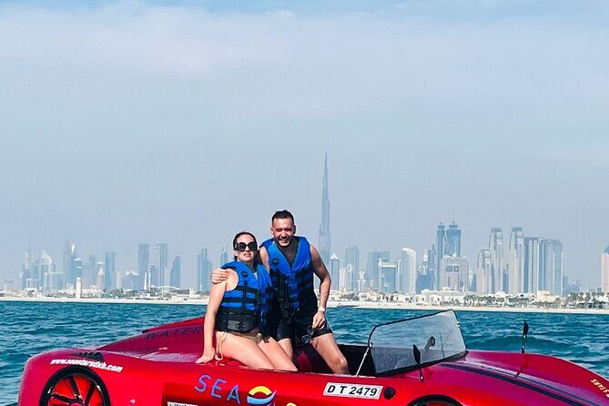 Dubai Jet Car Experience with Optional Transfers - On the Water in Dubai Marina: Speed, Views, and Stunt-Style Fun