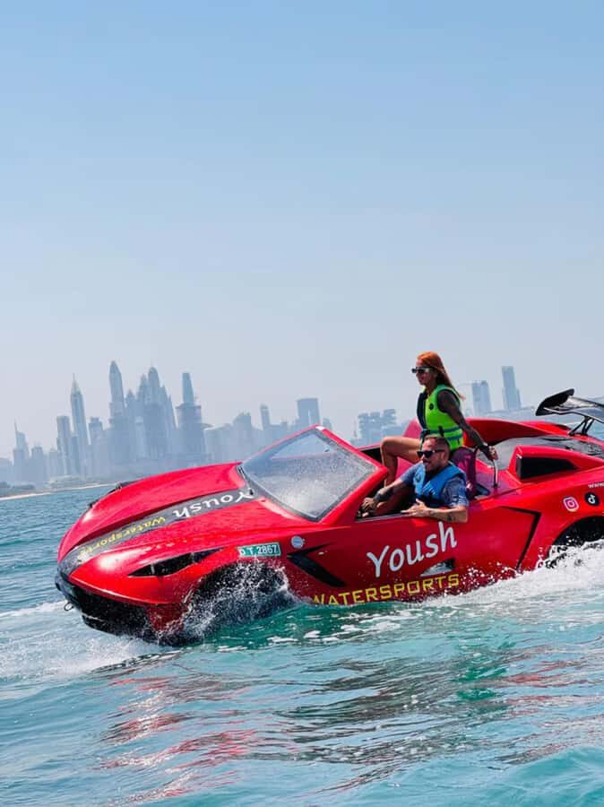 Dubai: Jet Ski 30Min & 30Min Jet Car Burj Al Arab Adventure - Why This Jet Ski + Jetcar Plan Works So Well in Dubai