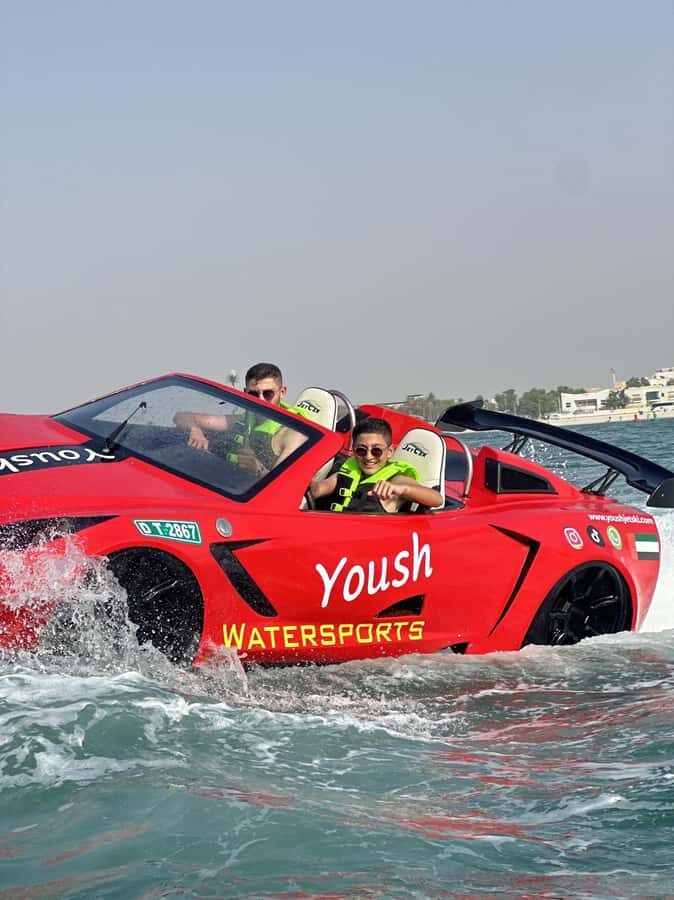 Dubai: Jet Ski 30Min & 30Min Jet Car Burj Al Arab Adventure - Burj Khalifa in the Background: Seeing the City Layers