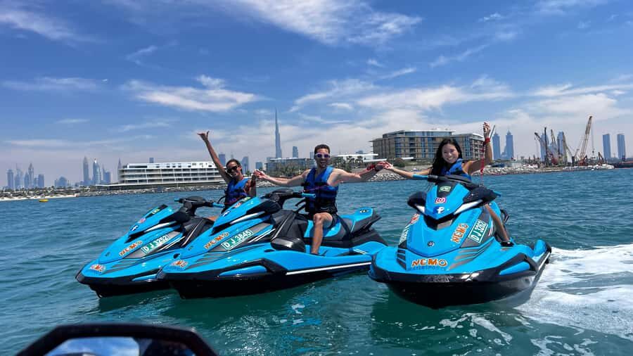 Dubai Jet Ski: Burj Khalifa, Burj Al Arab, Pics & Ice Cream! - Jet Ski Dubai from Umm Suqeim: A smart base for skyline views