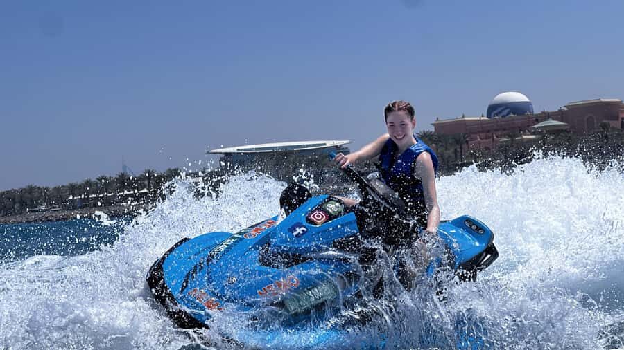 Dubai Jet Ski: Burj Khalifa, Burj Al Arab, Pics & Ice Cream! - Atlantis The Royal and the route logic you’ll feel immediately