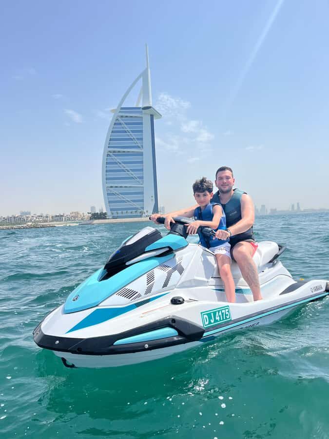 Dubai Jet Ski & Chill? More Like Jet Ski & Thrill! + Coffee - Facilities on land: lockers, changing areas, shower, and towel reality