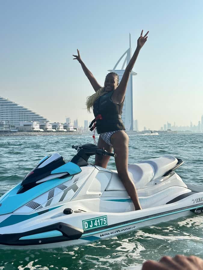 Dubai Jet Ski & Chill? More Like Jet Ski & Thrill! + Coffee - Guides who change the vibe: Naveed, Mohammed, Esmail, Kamran, Karmam