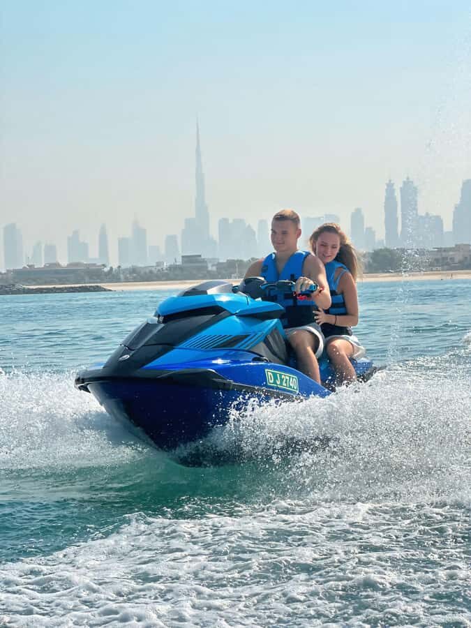Dubai: Jet Ski Tour of Burj Al Arab with Photos & Videos - Option 2: The 1-Hour Route (Palm Island + Atlantis Area)
