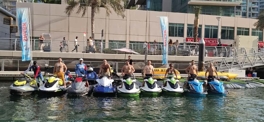 Dubai: Jetski Tour to Dubai Eye, JBR, Palm & Burj Al Arab - Shark Jetski Sights: Dubai by Jet Ski, Not by Tour Bus