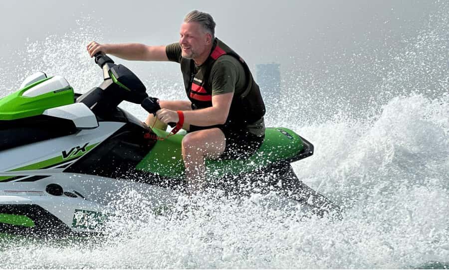 Dubai: Jetski Tour to Dubai Eye, JBR, Palm & Burj Al Arab - Burj Al Arab: Seeing It Close, Not Just From a Distance