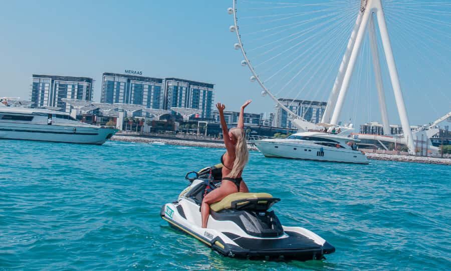 Dubai: Jetski Tour to Dubai Eye, JBR, Palm & Burj Al Arab - The Ride Setup: How the Jet Ski Works for You