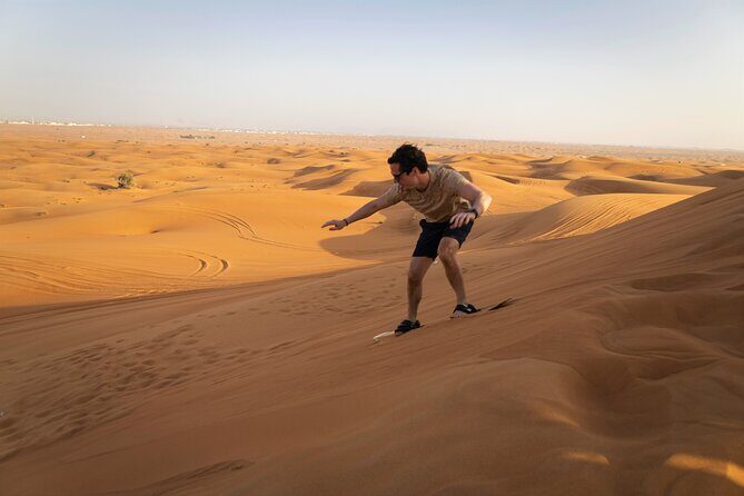 Dubai Long Self-Drive Quadbike with Camel and Falcon - The Dune Set-Up and the Spirited Sand Segment