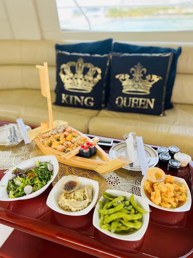 Dubai: Luxury Private 50 FT Yacht Cruise + Optional Sushi - What you’re really booking: a 50-ft floating sushi dinner