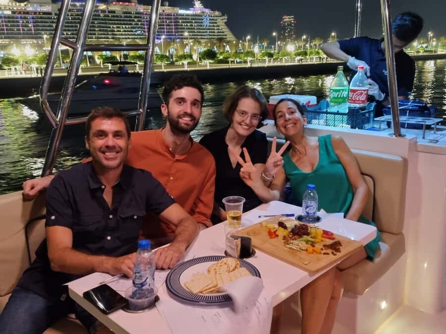 Dubai: Luxury Sightseeing Cruise with Food and Drinks - Burj Al Arab: the sail-shaped hotel shot you’ll actually want