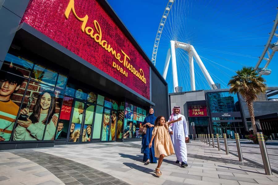 Dubai: Madame Tussauds Adult General Entry Ticket - Seven themed zones: how to navigate Leaders, Fashion, Film, and more