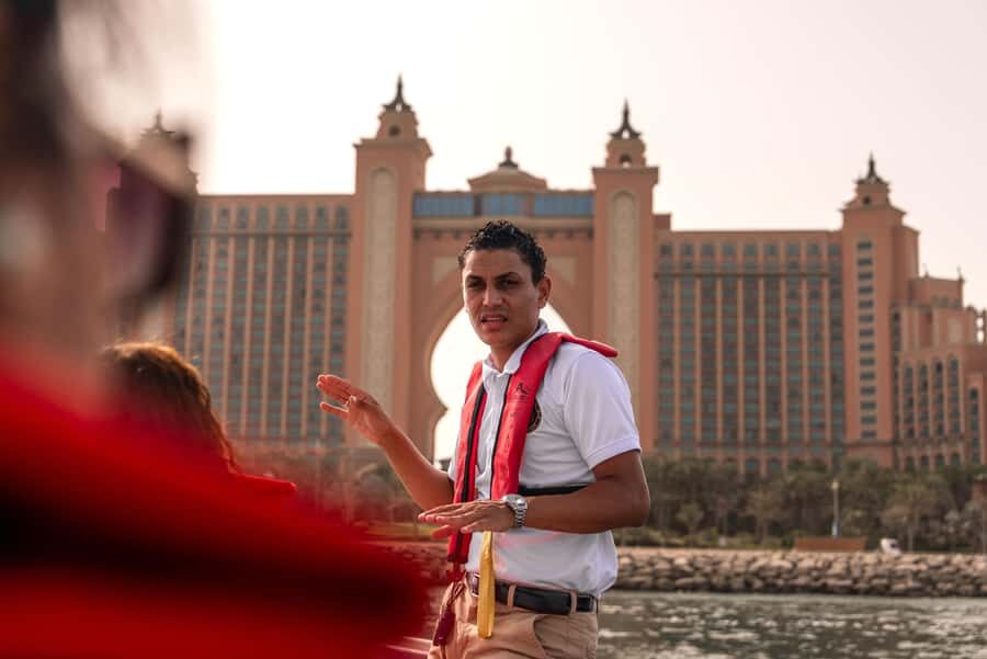 Dubai Marina: 1-Hour Luxury Sightseeing Speedboat Tour - Jumeirah Beach Residences (JBR): the waterfront you see best from water