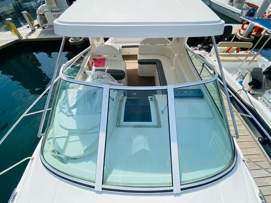 Dubai Marina: 2-Hour Mini Yacht Ride - JBR swim stop: what you can do with the time