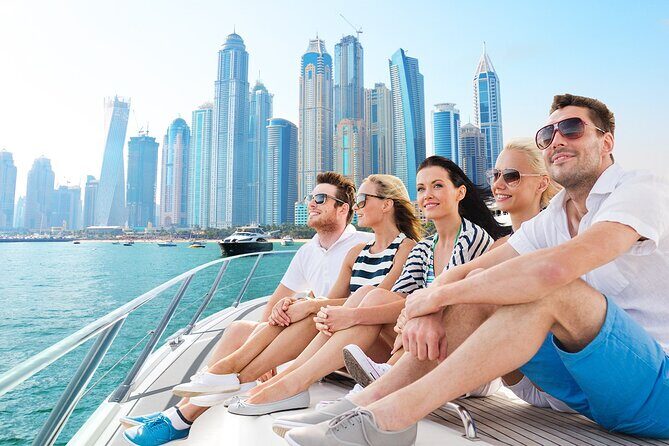 Dubai Marina 2 Hour Sunset Yacht Tour with Alcoholic Drinks - The Best Part: City Views From the Water (Not From a Sidewalk)