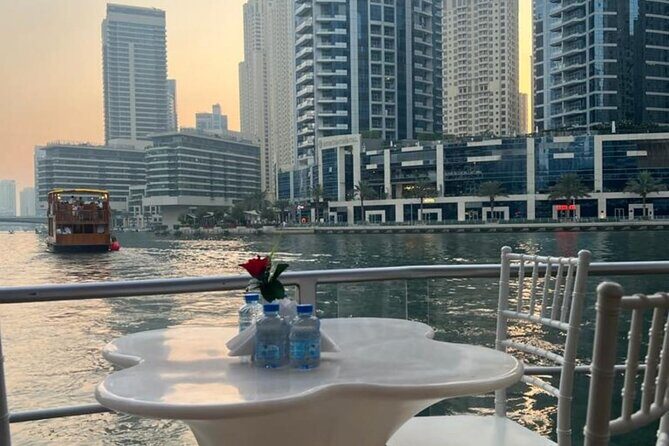 Dubai Marina Dhow Cruise Dinner - Entertainment onboard: Tanura show, puppet show, and music